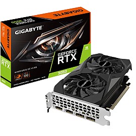 Gigabyte RTX 3050 WINDFORCE OC V2 6GB GDDR6 96-Bit Dual Fan Graphics Card (GV-N3050WF2OCV2-6GD)