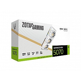 グラフィックボード・グラボ・ビデオカード ZOTAC GAMING RTX 5070AMP WhiteEdition Zotac RTX 5070 AMP White Edition 12GB Best Price in India