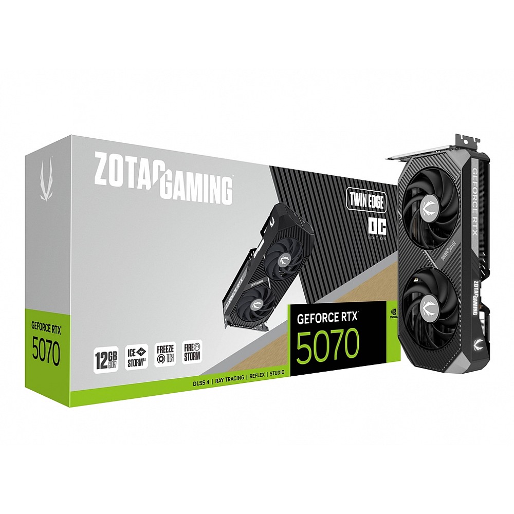 ZOTAC GEFORCE RTX 5070 [バルク品] Zotac GeForce RTX 5070 12GB Twin Edge OC Best Price in India on