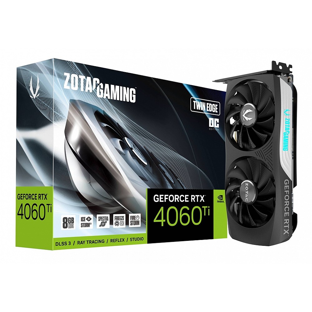 Zotac GeForce RTX 4060 Ti 8GB Twin Edge OC Best Price in India on