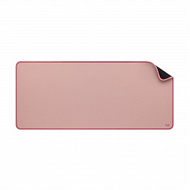 Logitech Desk Mat - Studio Series, Multifunctional Large Desk Pad/ Extended Mouse Mat/ Office Desk Protector with Anti-Slip Base/ Spill-Resistant/ Durable Design (Rose)