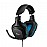 Logitech G431 Wired Over Ear Headphones with Mic - 7.1 Surround Sound/ DTS X 2.0/ 50 mm Audio Drivers/ USB and 3.5 mm Jack/ Flip-to-Mute Mic for PC (Black)