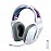 Logitech G733 Lightspeed Wireless Gaming On Ear Headset with Suspension Headband, LIGHTSYNC RGB, Blue VO!CE mic Technology and PRO-G Audio Drivers (White)