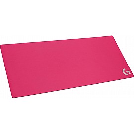 Logitech G840 XL Cloth Gaming Mouse Pad - Extra Large/ Optimised for Gaming Sensors/ Moderate Surface Friction/ Non-Slip Mouse Mat/ 900 x 400 x 3 mm (Pink/ Magenta)