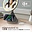 Portronics MOVO, 3 in 1 Wireless Charger with 5W Bluetooth Speaker & Makeup Mirror/ Qi2 Certified 15W Wireless Charging/ 3 LED Lights with Adjustable Intensity/ 90° Adjustable Mirror/ Type C Input