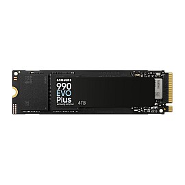 Samsung 990 EVO Plus 4TB Gen5 NVME SSD - Read Speed Up to 7,150 MB/s/ Write Speed up to 6,300 MB/s/ Upgrade Storage for PC/Laptops (MZ-V9S4T0BW)