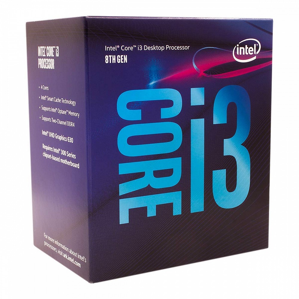 Intel Core i3-8100 8th Generation Processor (3.60 GHz/LGA1151 Socket/Quad Core)