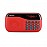 Portronics Plugs Red Portable Speaker POR-143 - AUX+FM+MICRO SD+LED DISPLAY