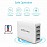 Portronics UBox 4 Port USB Charging Hub/ Universal Adapter 4.2A - POR 760