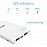 Portronics Indo 5X 5000mAh Power Bank with Dual Input (Micro, Type-C) - White