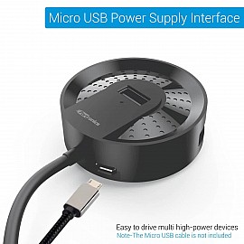 Portronics Mport 5R 4USB + 1Micro USB Hub (POR-976)
