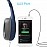 Portronics Muffs Plus Wireless Bluetooth Headphone with Mic - Blue (POR-662)