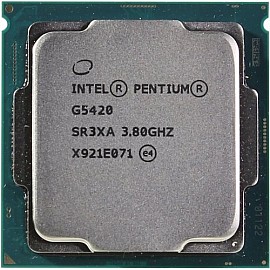 Intel G5420 Pentium Gold Dual Core 8th Generation Processor (Coffeelake/ 3.80GHz/ LGA1151 Socket/ 4MB Cache)