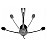 Logitech H110 Dual Pin Stereo Headset with Mic (Black, Grey, On the Ear)