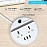 Portronics Power Bun Surge Protector with 2-AC Plugs and 3-USB Charging Ports (POR-739)