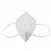 Portronics KN95 Mask - High Filtration Efficiency Particutate Protection Respirator (Pack Of 20)