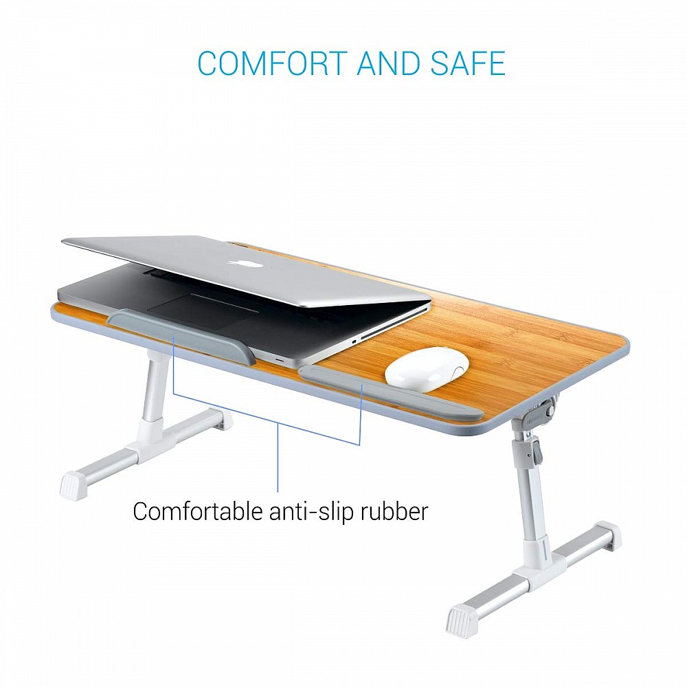 Buy Portronics My Buddy Plus Laptop Cooling Stand (Bamboo) Best Price