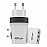 Portronics AC USB Plug 3.4Amp 3 Port Charger - White