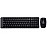 Logitech MK220 Wireless Keyboard and Mouse Combo (Black)