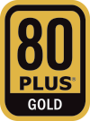 80 PLUS Gold certified