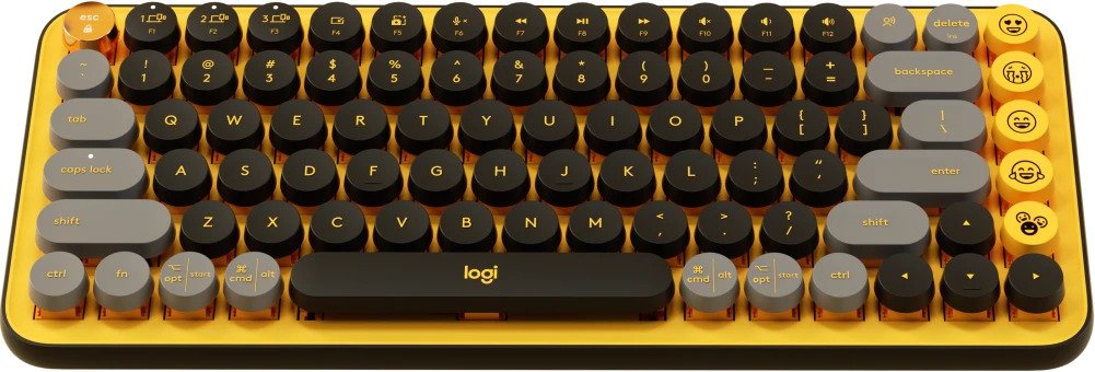 Logitech POP Keys Mechanical Wireless Keyboard (Blast) Best Price India