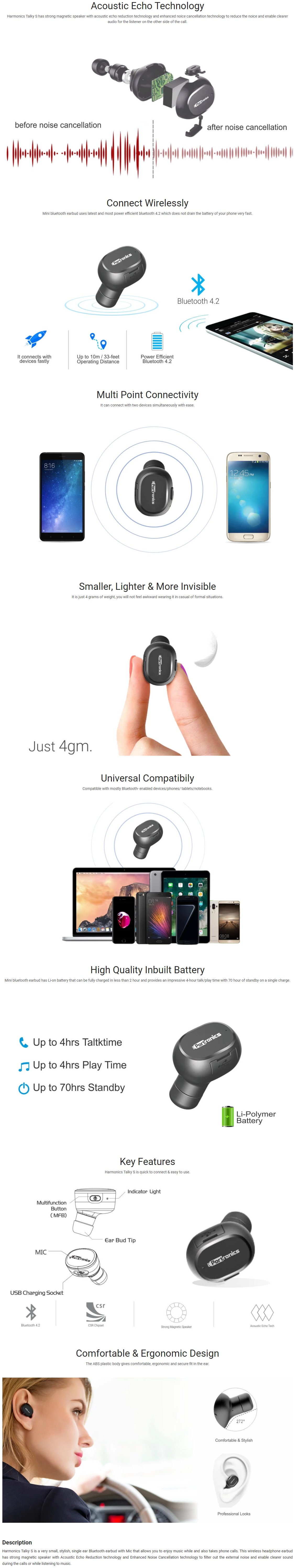 portronics por 948 mini bluetooth earbud
