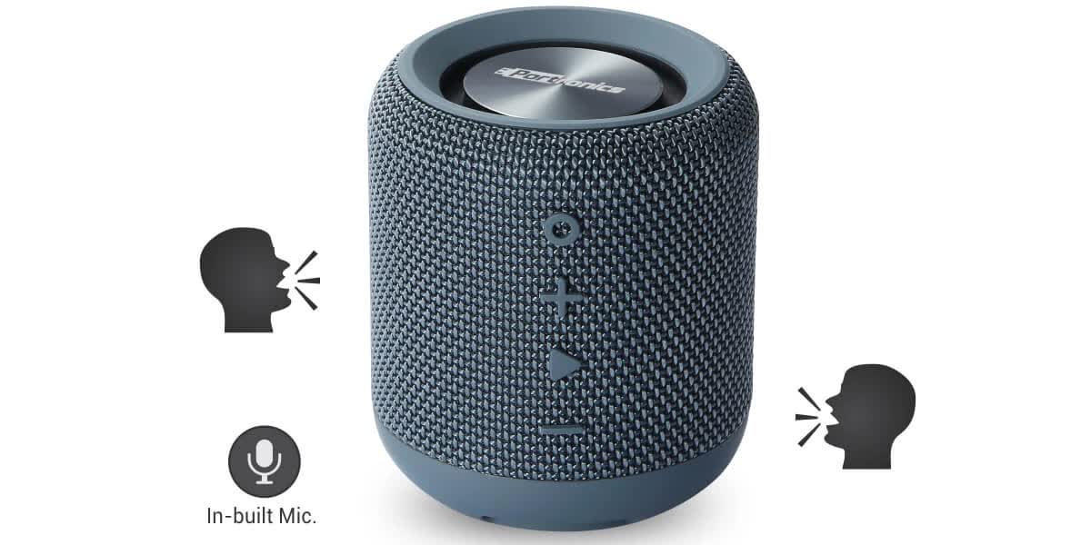 portronics sound drum bluetooth speaker