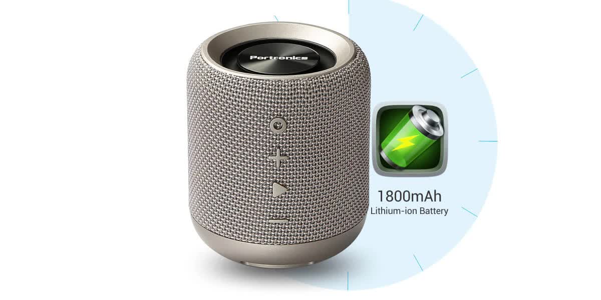 portronics sound drum specifications